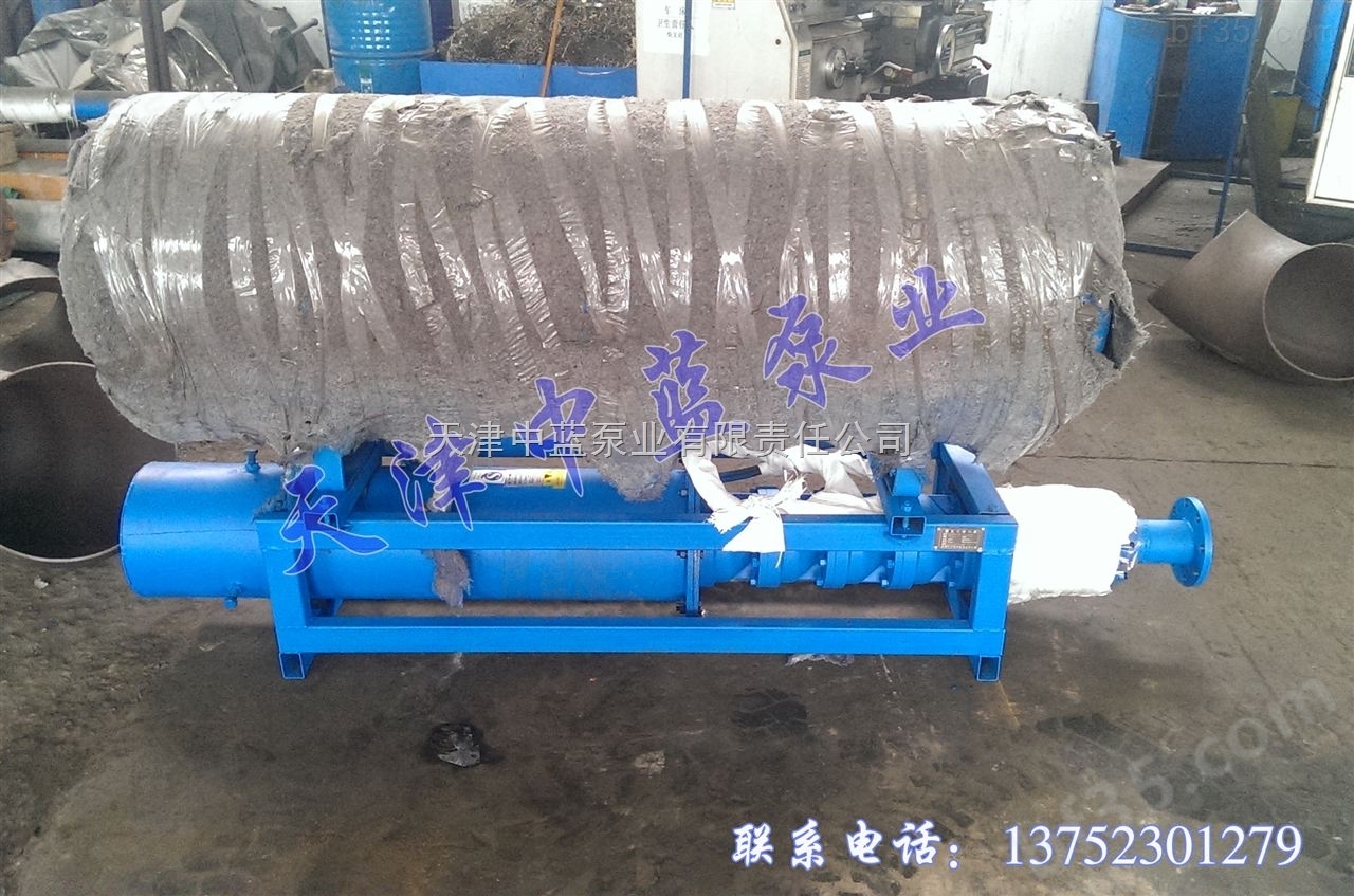 天津中蓝QJ湖泊河流用浮筒式潜水泵