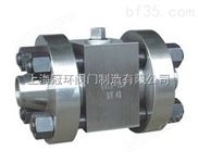 上海冠环Q61N高压对焊球阀,上海阀门厂