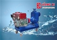 KDC农用型抗旱抢险灌溉柴油机自吸泵/上海小型单缸柴油机排污泵厂