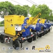 江苏400流量防汛排涝移动柴油机自吸泵车