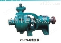 郑州*煤矿用25PNJ衬胶泵、25PNJ衬胶泵多少钱一台？
