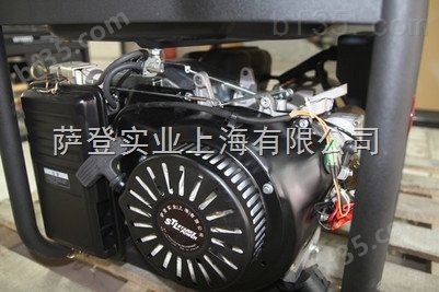 上海萨登5KW三相汽油发电机小型便携式家用发电机