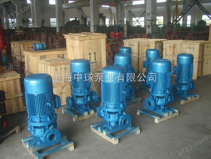 管道离心泵，ISG50-100循环增压泵价格，ISG50-125立式单级离心泵