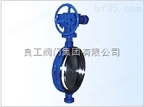上海-蜗轮对夹式硬密封蝶阀 D373H-16C